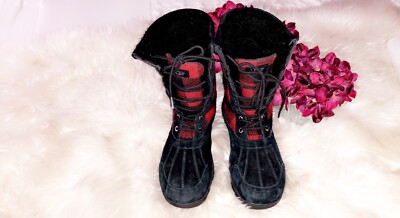 UGG Butte Redwood Boot Buffalo Check Snow Boot SZ 11 | eBay display picture 3