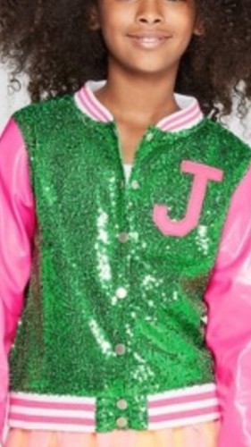 jojo siwa pink sequin jacket