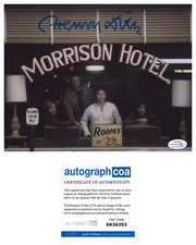Henry Diltz Signed 8x10 Photo The Doors Morrison Hotel Photographer ACOA COA
