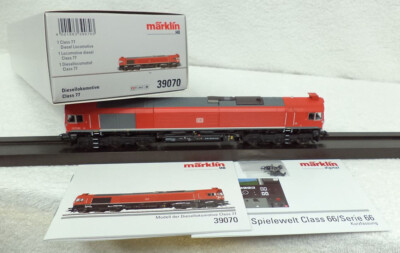 Marklin 39070 Class 77 266 442-3 DB mfx PLUS DIGITAAL vele geluiden LEDS ROOK
