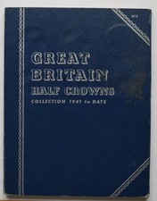 Whitman Half Crown Collection 1941-1967 Full Coin Set Complete Half-Crown