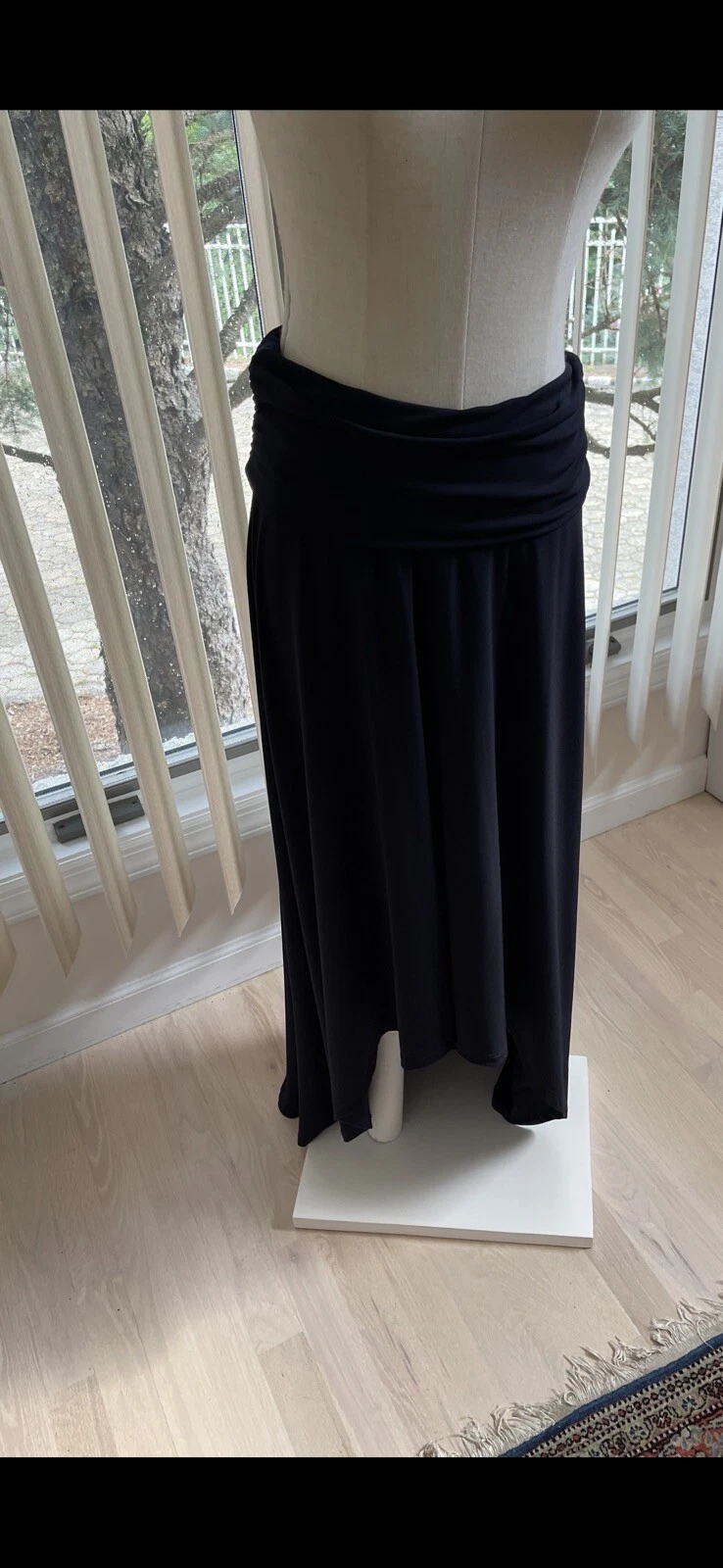 Abito gonna asimmetrico blu navy Michael Kors... Nuovo con etichette