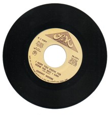 JOHNNY MOORE 45 RPM Pro Record GRAMPS / I HOPE YOU KNOW I'VE DONE THE BEST I CAN