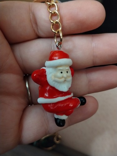 Christmas Keychain Acrylic 3D Designs with a bag & thank you note - Picture 5 of 29