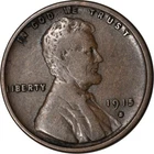 1915-S 1C Lincoln Wheat Cent VF K15987