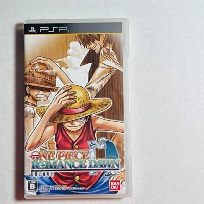Used One Piece Romance Dawn psp game W/case from Japan S/F