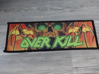 Overkill Back Patch Back Strip Vektor Magnus Thrash Metal