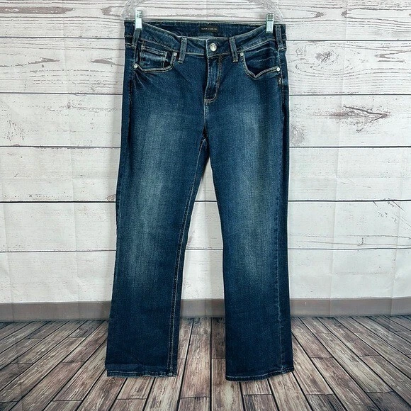Silver bootcut jeans womens 2025