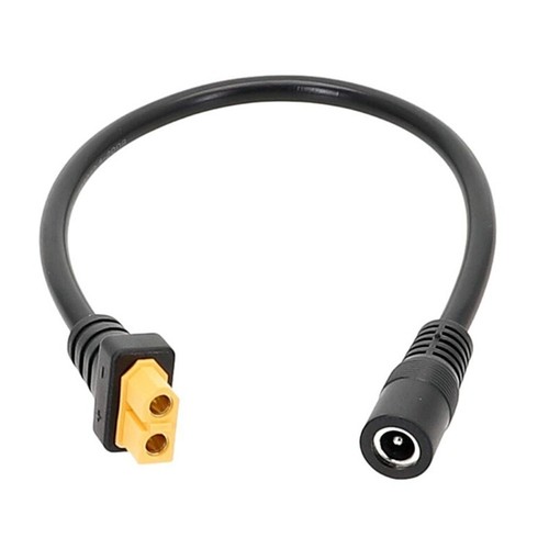 XT60/T Plug Connector to DC5525 5.5x2.5mm Power Cable Adaptor For TS100 - Afbeelding 7 van 11