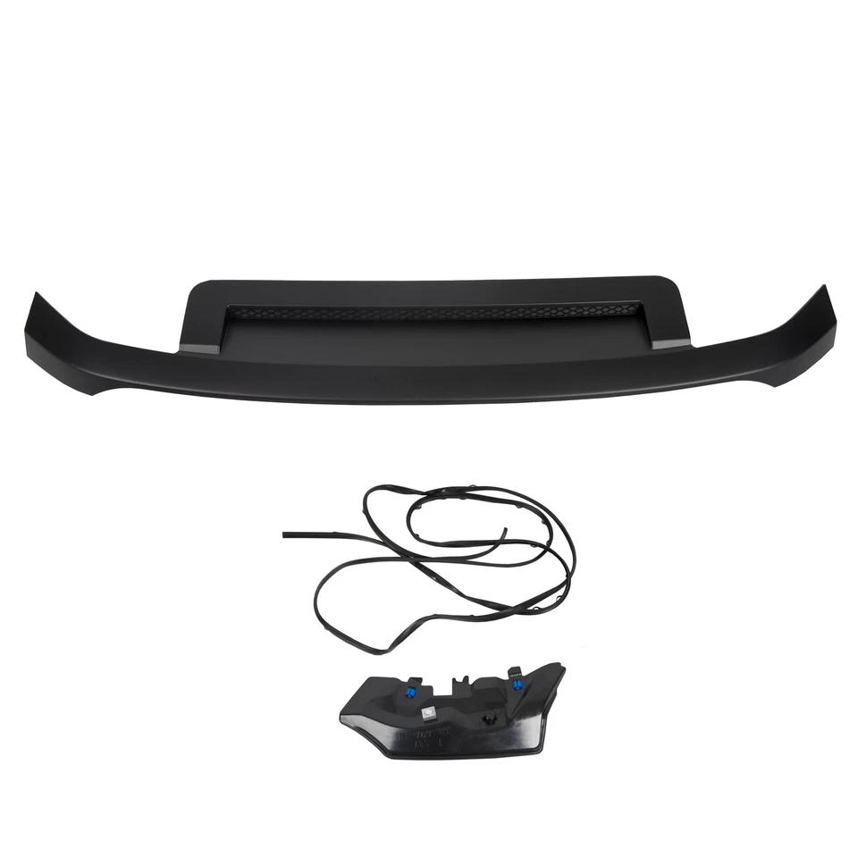 HECASA For Toyota FJ Cruiser 07-14 Black Painted Hood Scoop Bulge Molding Trim - Image 2 of 4