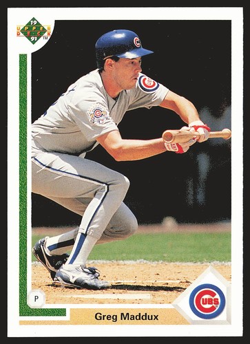 1991 Upper Deck #115 Greg Maddux - 第 1/2 張圖片