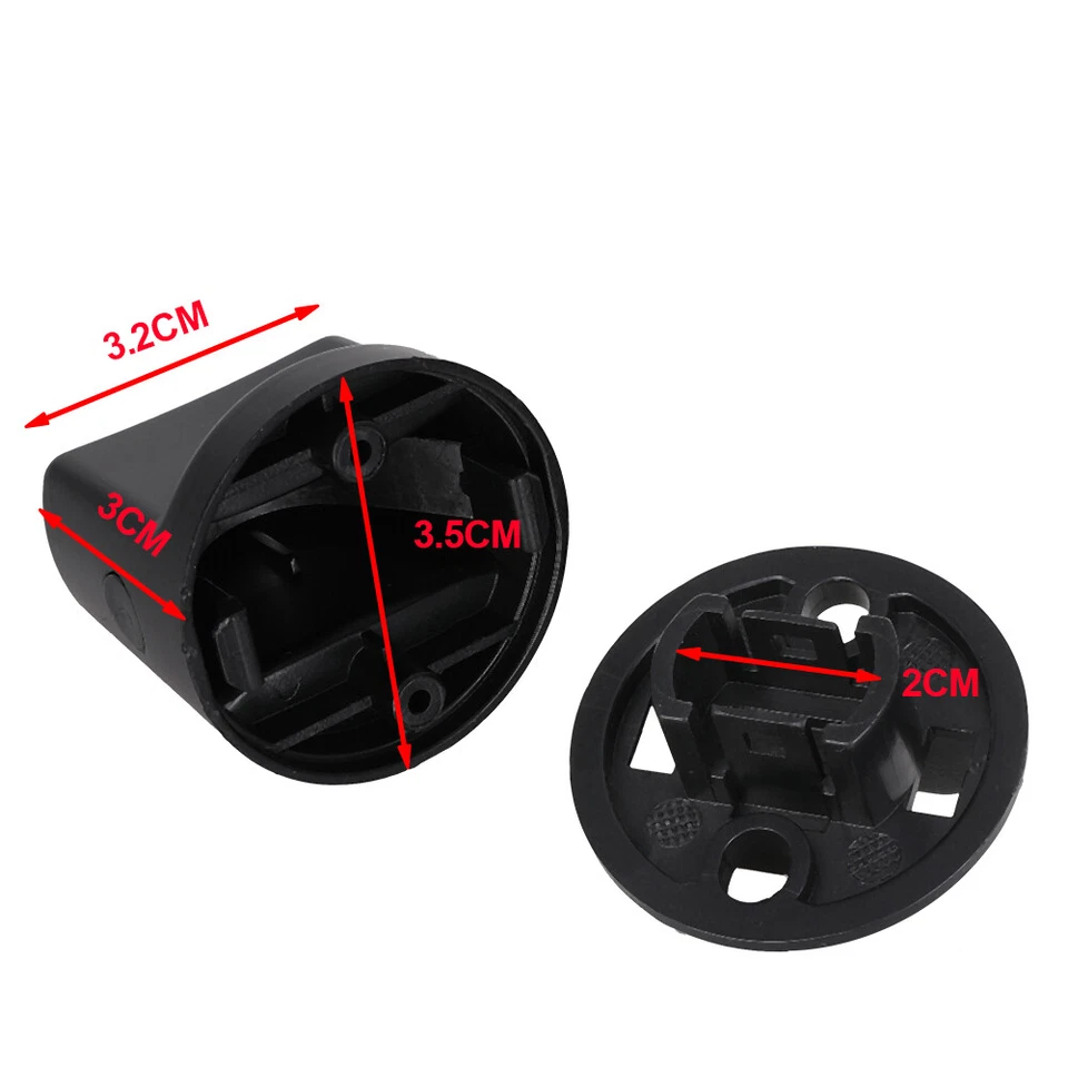 For Mitsubishi Lancer Outlander Keyless Ignition Start Switch Knob Cap & Insert - Image 2 of 4