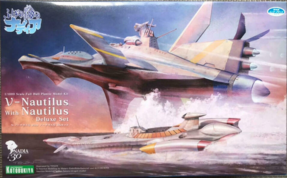 コトブキヤ V-Nautilus & Nautilus デラックスセット NEW Nadia The Secret of Blue Water N-Nautilus Nautilus DX