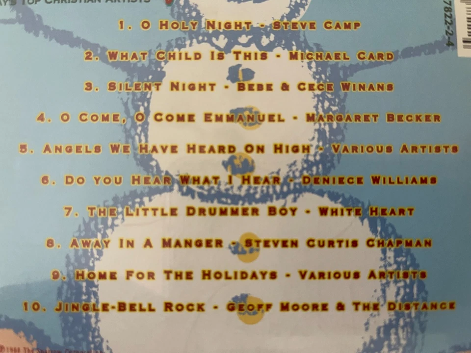 Various Christmas CD lot- Mercy Me - Jars Of Clay - Third Day - White Heart Foto 4 de 4