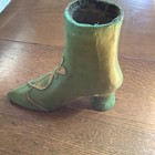 Capistrano Mexico paper mache  pin cushion shoe  unsigned Gemma Taccogna? — photo 7