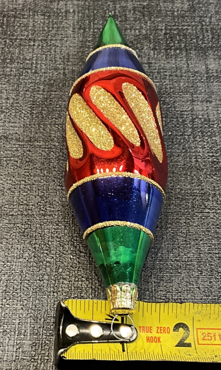 Vintage Mercury Glass Christmas Ornaments Lot Of 4 eBay