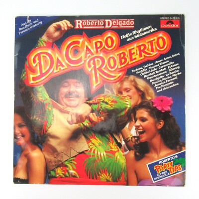 Schallplatte ROBERTO HELGADO - DA CAPO ROBERTO Jazz Pop Latin LP 1980