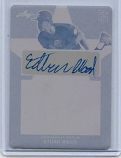 Ethan Wood 2020 Leaf Perfect Game Auto SP #1/1 Magenta Print Plate