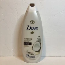 Dove Restoring Coconut Butter Cocoa Butter Pampers Softens Skin Body Wash 22 oz
