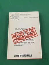 Report To Commissioner, Mills - HANDMADE Secret Diversion Hollow REAL Book Safe