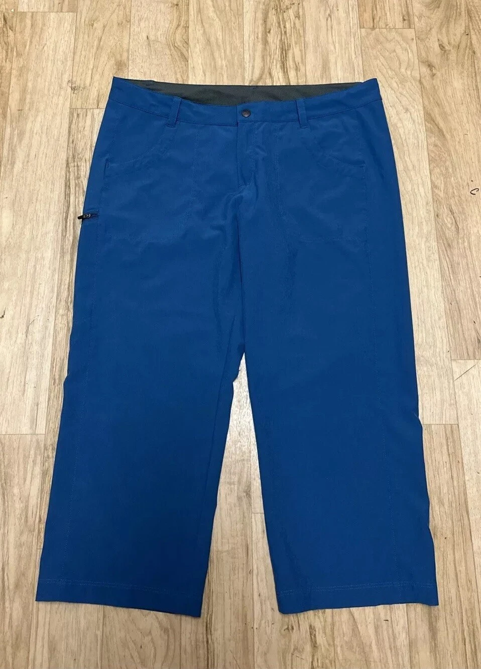Patagonia Happy Hike Capri Pants Women's Straight Leg Stretch Camping Sz 14