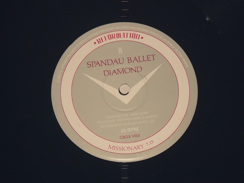 SPANDAU BALLET Diamond 1982 LTD UK CBOX 1353 45RPM REMIX Vinyl 4LP POSTER INSERT - Picture 15 of 18