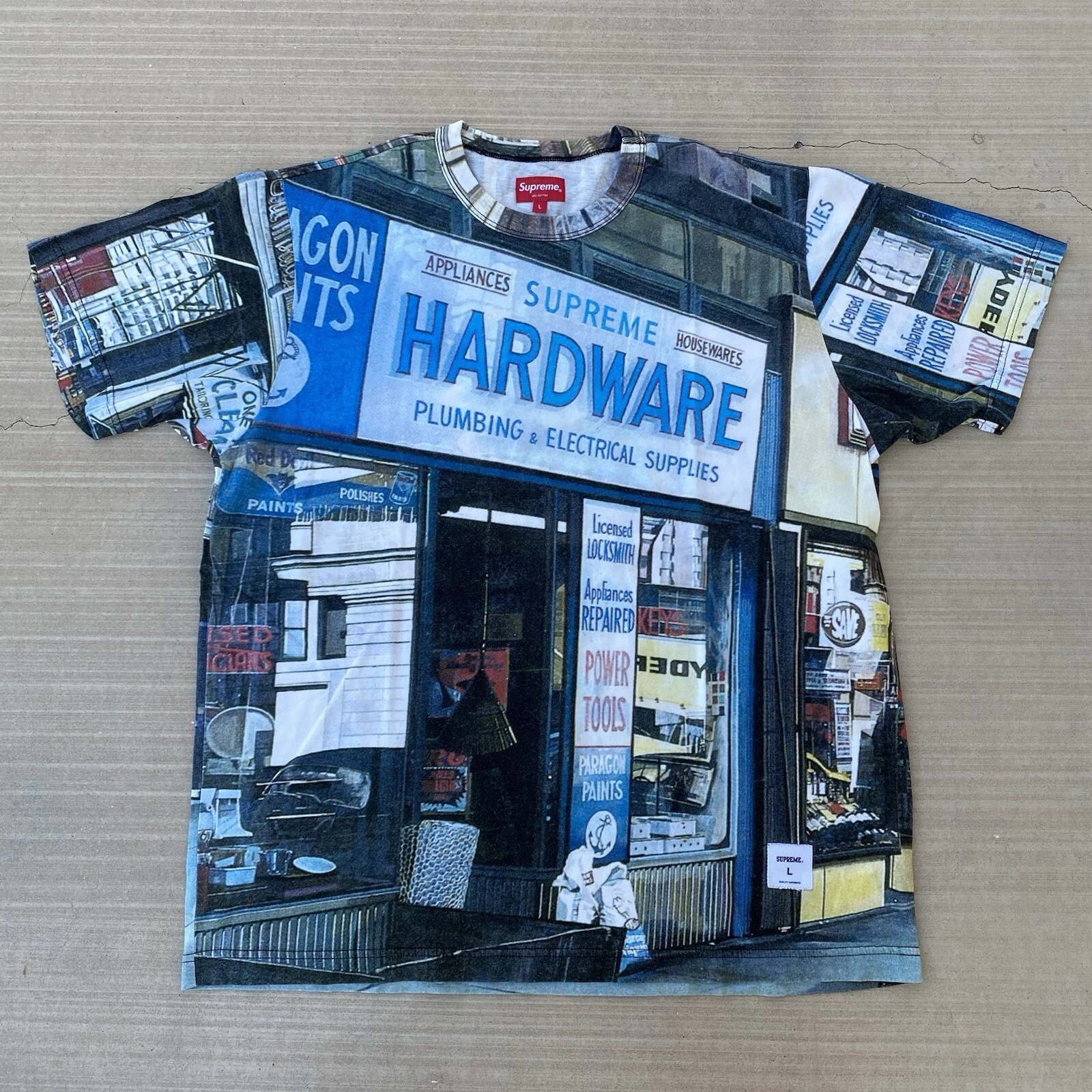 Haut chemise Supreme Hardware 2018 imprimé intégral