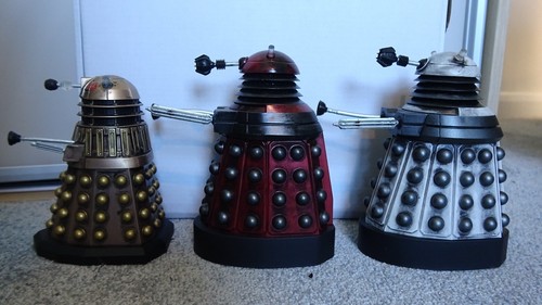 Doctor Who Asylum of the Daleks Collectors Set Dalek 2014 5" Character Options - Picture 3 of 5