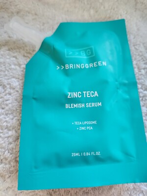 EXO BAEKHYUN X BRINGGREEN PHOTOCARD ZINC TECA BLEMISH SERUM SET