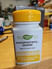 Nature's Way, Phosphatidylserine, 100 mg, 60 Softgels