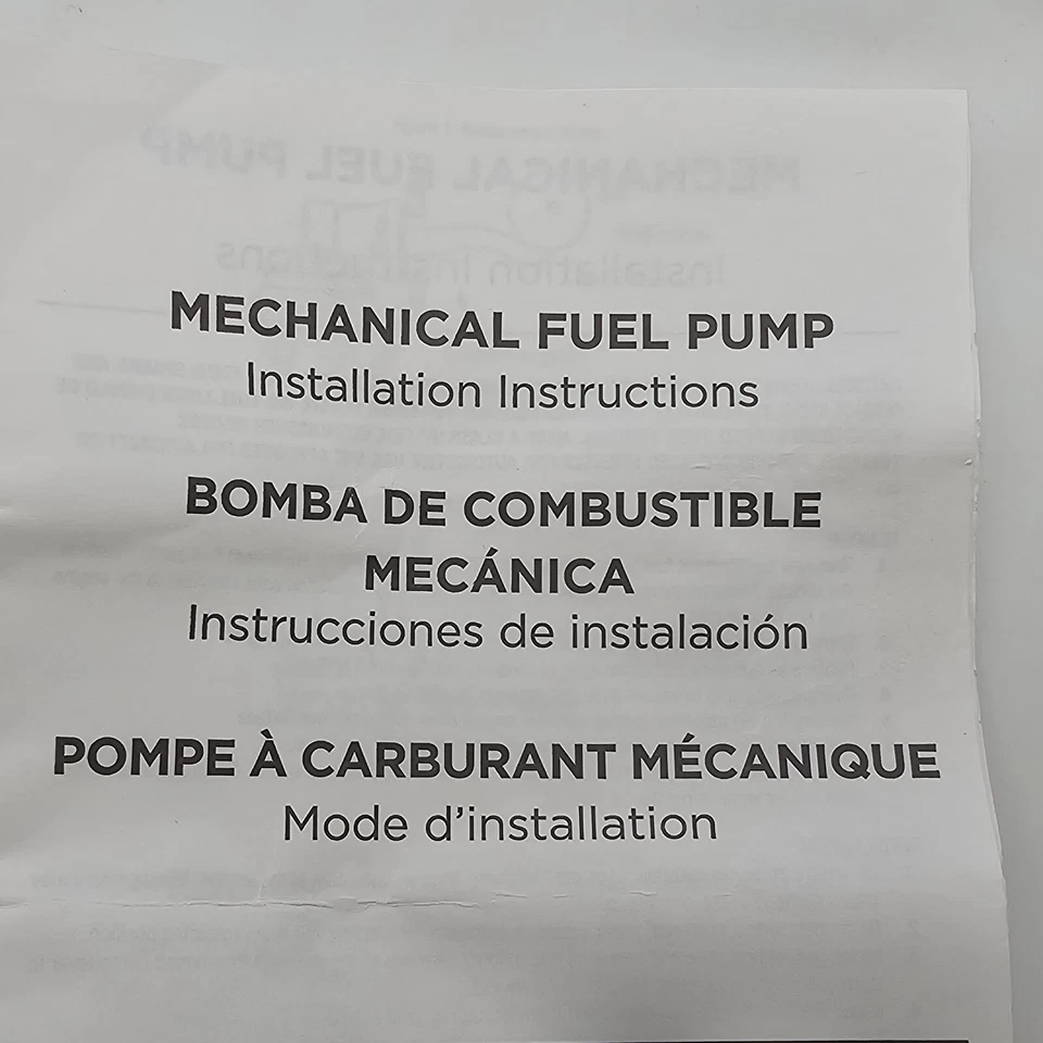 Bomba de combustible mecánica Carter M60142 para 80/81 Skylark, Citation, Omega y más Foto 3 de 4