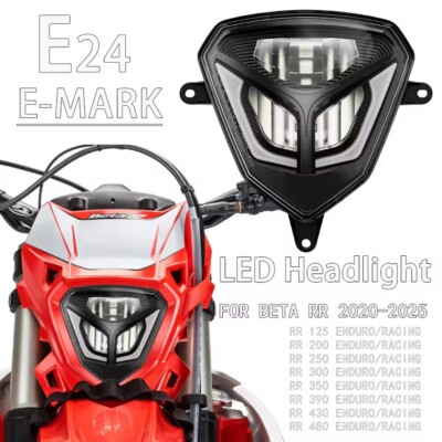 LED Scheinwerfer für Beta RR 125 200 250 300 350 390 430 480 Xtrainer 2020-2025