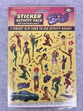 Vintage The Okee Dokee Sticker Co Activity Pack 172 Totally Spies 2005