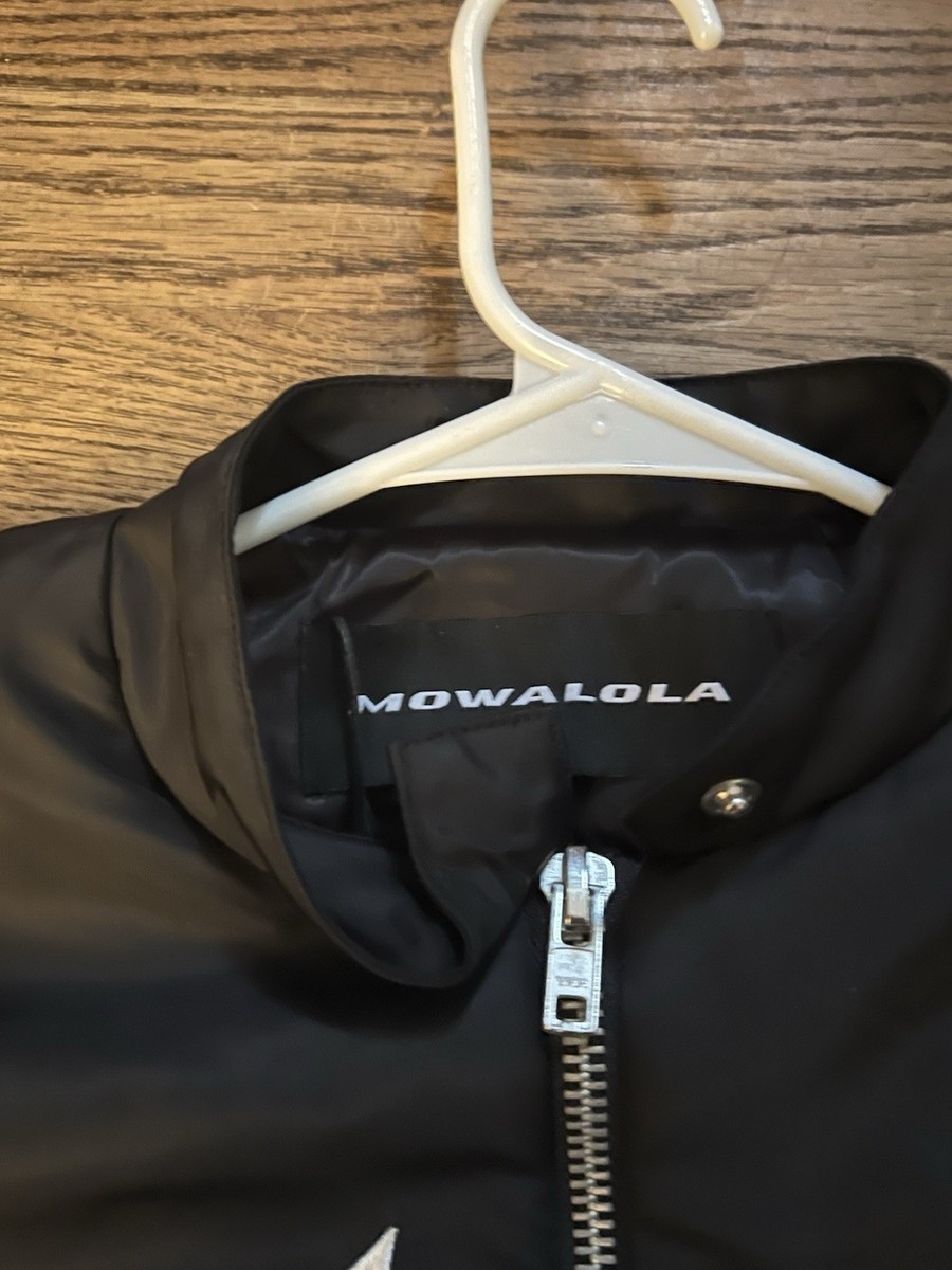 Mowalola MY CITY Black Bomber Jacket | eBay