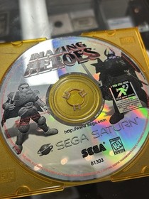 Blazing Heroes (Sega Saturn, 1996) Disc Only Authentic