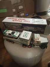 1991 Hess Truck Toy Truck and Racer