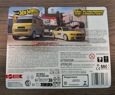 🔥2025 Hot Wheels Legends Tour Team Transport BMW M3 (E46) HW