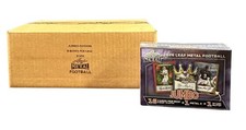 2026 Leaf Metal Football Jumbo 8 Box Case