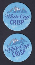 NAMIBIA - White Cap Beer Mat/Coaster. Front and Reverse are Shown
