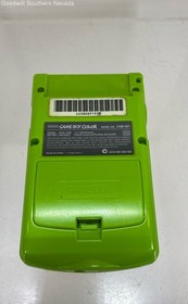 Nintendo Game Boy Color Green Handheld Bundle