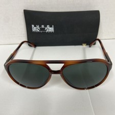 Vintage Bucking Aviator Sunglasses Tortoise Nylon Frame Excellent Original