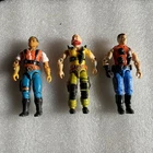 GI Joe Slaughter's Renegades Action Figures Lot ~ Mercer, Red Dog, Taurus ~ 1987
