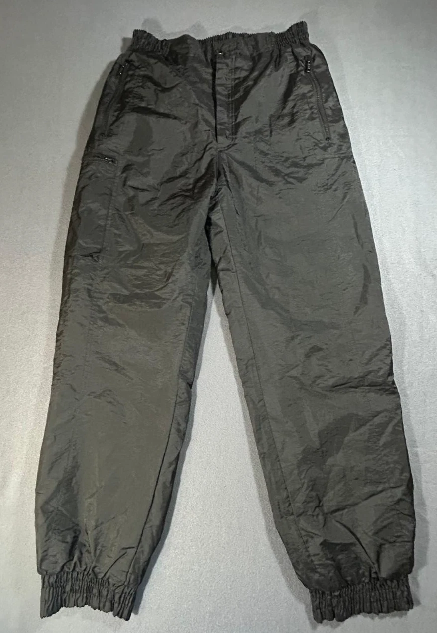 Downhill Racer Ski Snow Polyamid Pants Black Size M