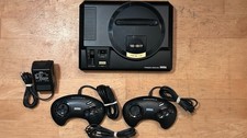 SEGA Mega Drive 16-Bit Console with Controllers & Five Games Bundle 2628-25