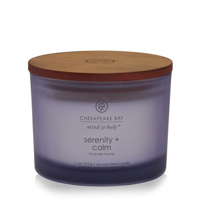 Chesapeake Bay Candle Scented Serenity + Calm 11oz, +