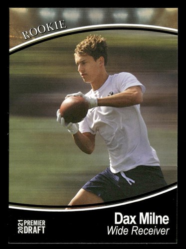 2021 SAGE Premier Draft #147 Dax Milne BYU Cougars - Picture 1 of 2
