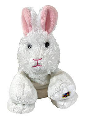 Webkinz Ganz White Plush Bunny Rabbit no code Easter s coming!
