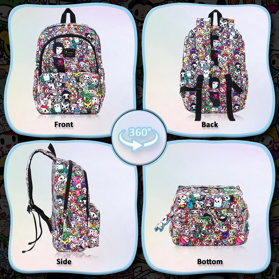 Рюкзак с Unicorno брелок путешествий рюкзак для женщин повседневный рюкзак для... - Изображение 4 из 4