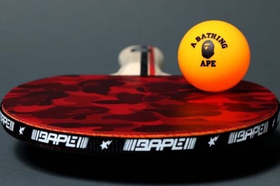 A BATHING APE table tennis racket set | eBay