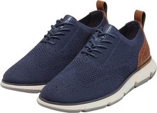 Cole Haan C36418 Size 11 Mens 4.Zerogrand Stitchlite Oxford Navy Ink Knit